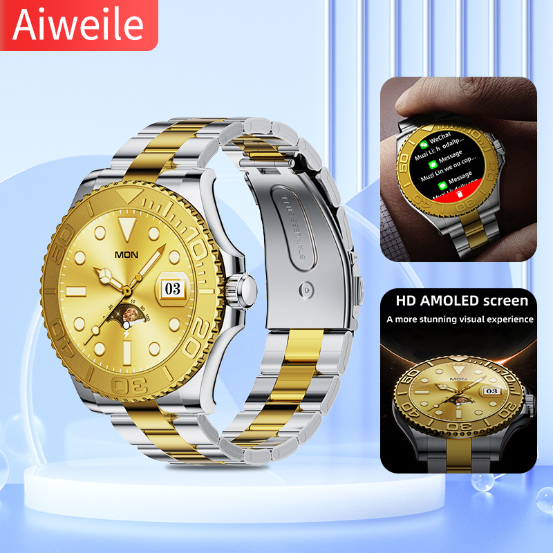 Korean Men Lifestyle - Aiweile aw46 neue Art Smartwatch für