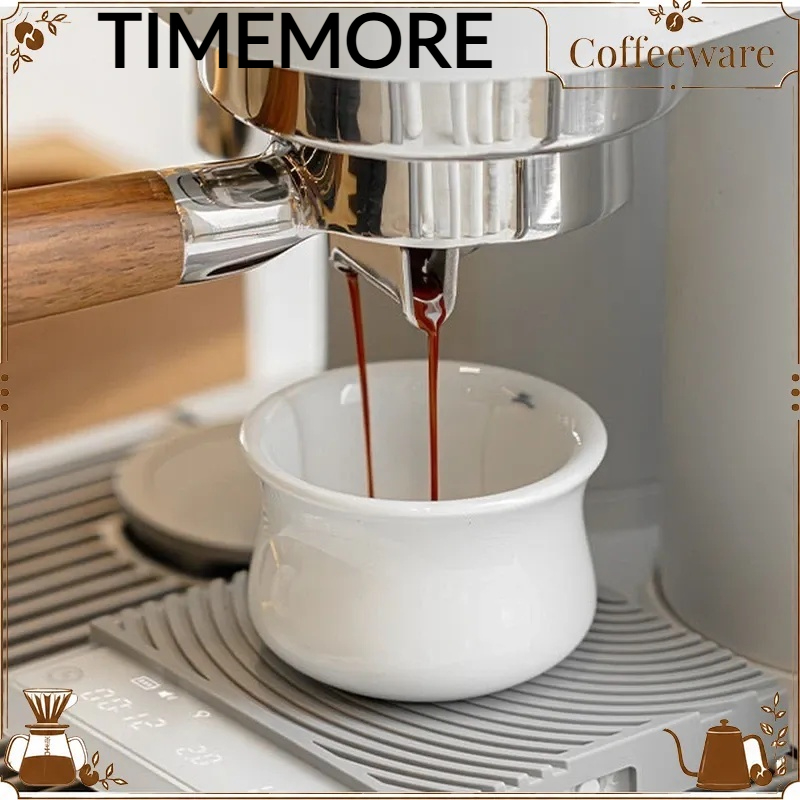 Celadon Ceramic Cup - Timemore X 2-teiliges Set Keramik-Espresso-Probierbecher Handgebrühte