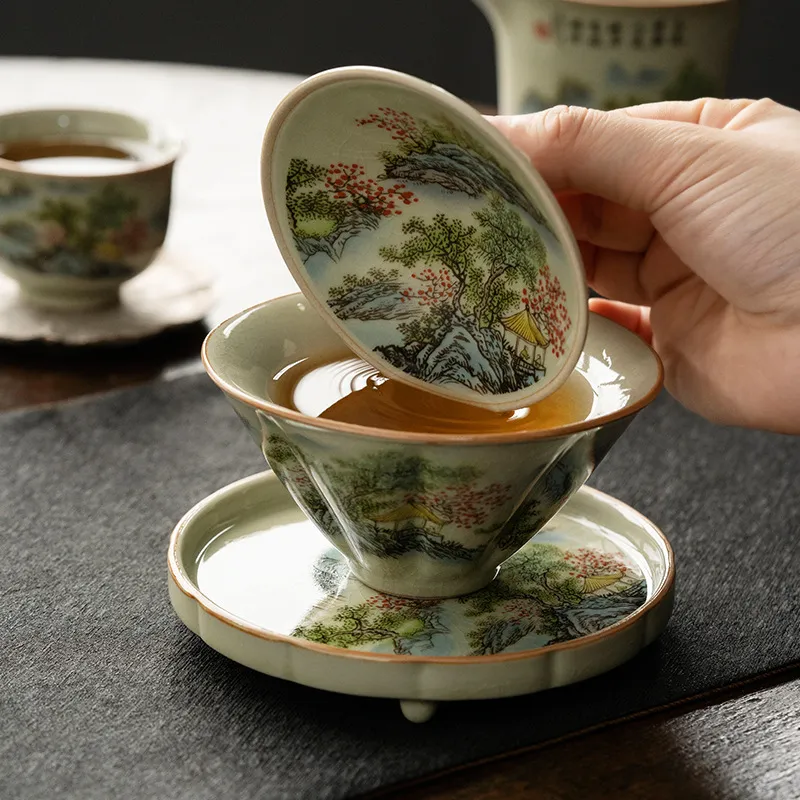 Jingdezhen-Keramik-Teetasse mi – Celadon Ceramic Cup Bewertung und Preis
