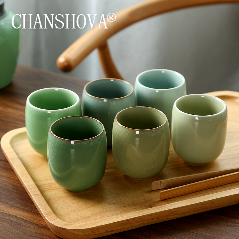 CHANSHOVA-Teetassen-Set aus Po – Celadon Ceramic Cup Bewertung und Preis