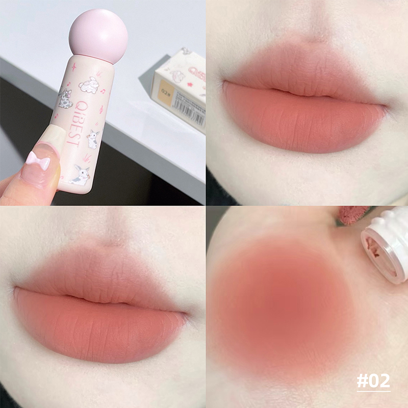 QIBEST Nude Matte Lip Mud Wass – Lip Tint Korean Bewertung und Preis