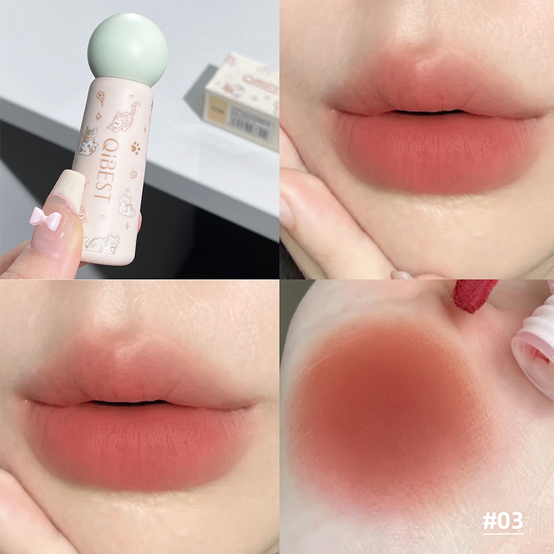 QIBEST Nude Matte Lip Mud Wass – Lip Tint Korean Bewertung und Preis