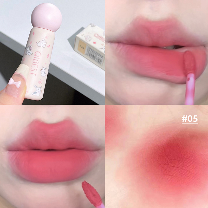 QIBEST Süßer samtmatter Lippen – Lip Tint Korean Bewertung und Preis